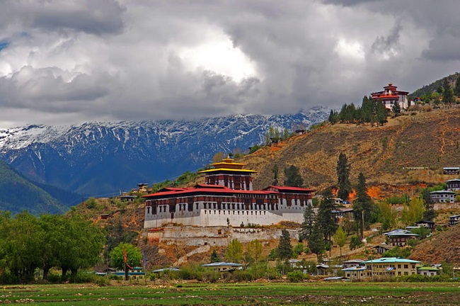 Празникът Паро, Паро Дзонг,  Бутан